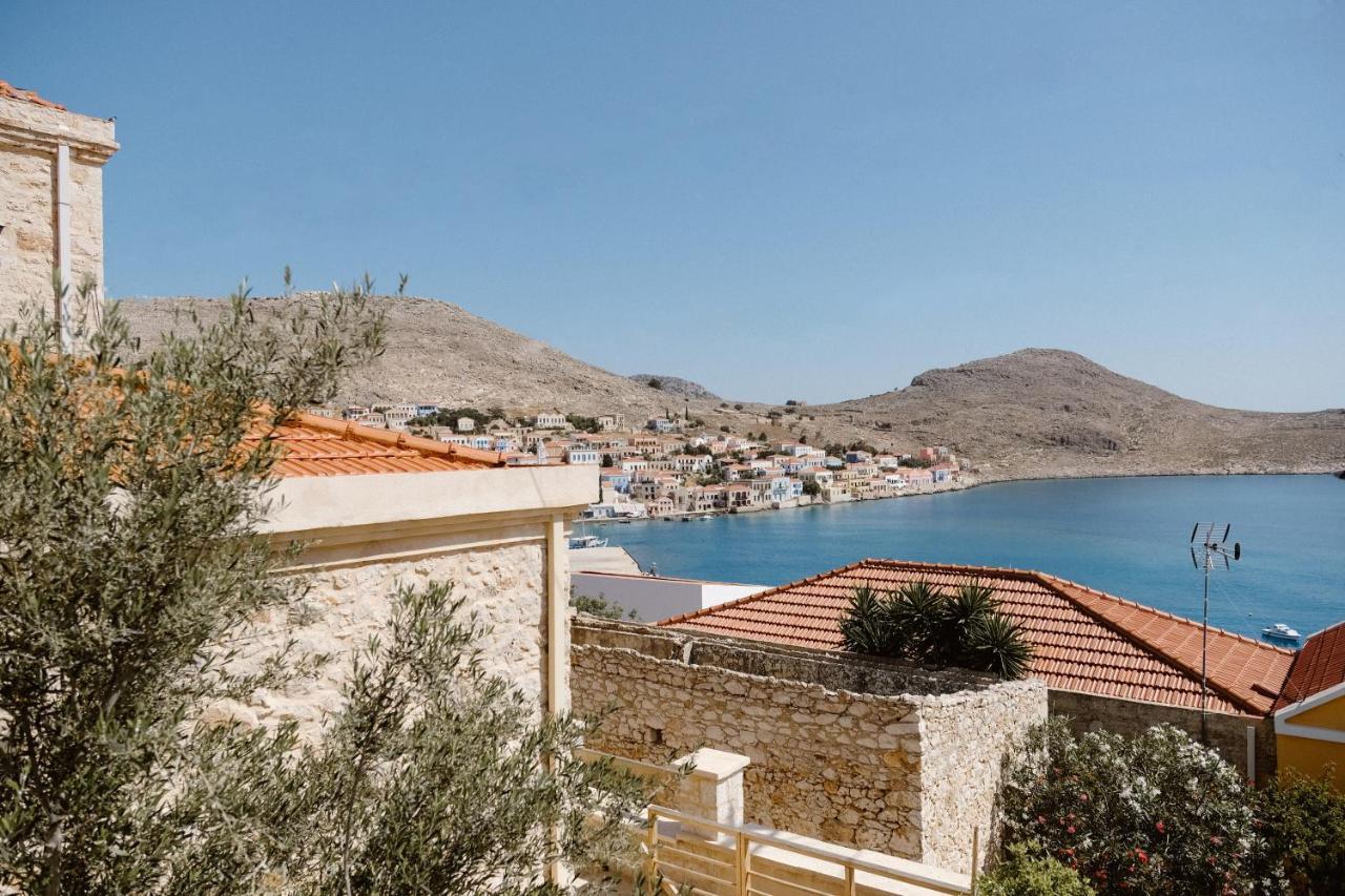 Villa Luce Chalki Town Exterior foto